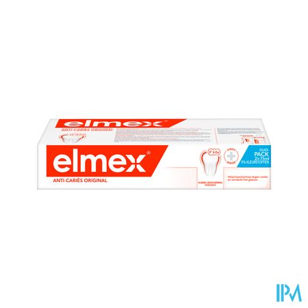 Elmex A/caries Dentifrice 2x75ml