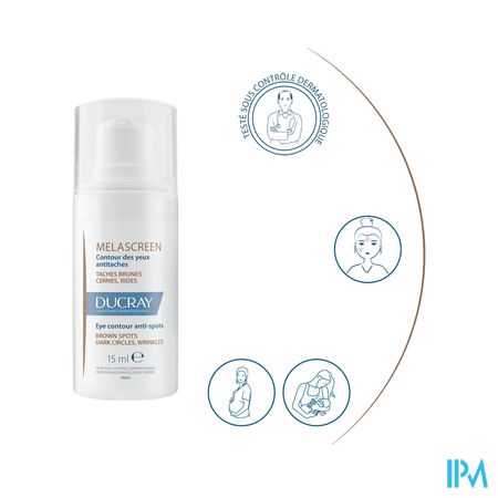Ducray Melascreen Oogcontour A/pigmentvlek 15ml 12