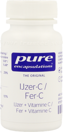 Pure Encapsulations Ijzer-C Caps 60 1