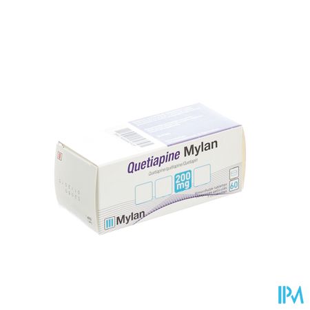 Quetiapine Viatris 200mg Filmomh Tabl 60