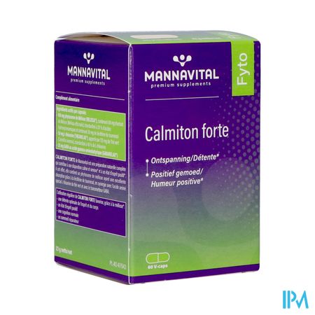 Mannavital Calmiton Forte V-caps 60