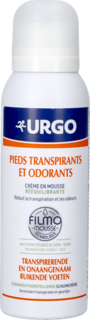 Urgo Transp.&onaang.ruikende Voet Filmo Foam 125ml 3