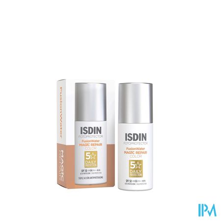 Isdin Fotoprotector Fus.water Magic Rep.color 50ml 2