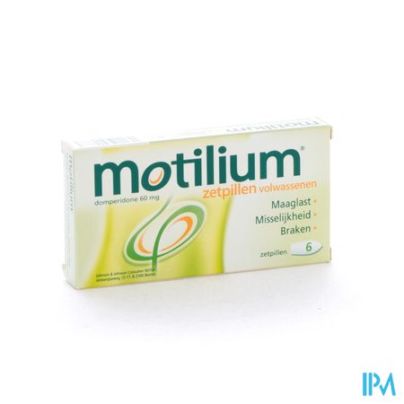 Motilium Supp Ad 6 X 60mg