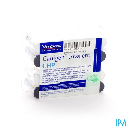 Vaccin Canigen Chp 10 Doses 1