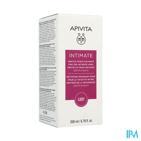 Apivita Intimate Verzorg.zacht Schuim A/droog200ml