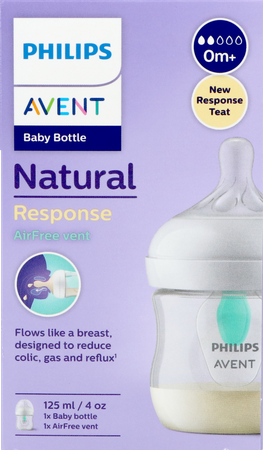 Philips Avent Natural 3.0 Airfree Zuigfles 125ml 1
