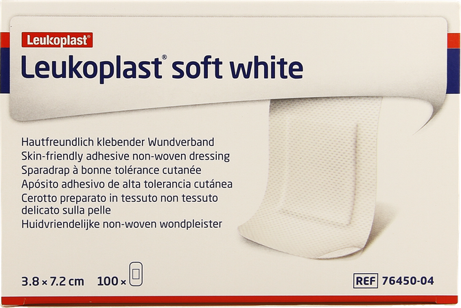 Leukoplast Soft White 38x72mm 100 1