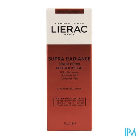 Lierac Supra Radiance Serum Detox Booster Fl 30ml 4
