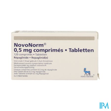 Novonorm Comp 120 X 0,50mg