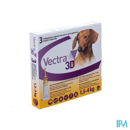 Vectra 3d Opl Spot-on Hond Pipet 3x0,8ml 1