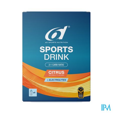 6d Sports Drink Citrus 6x33g