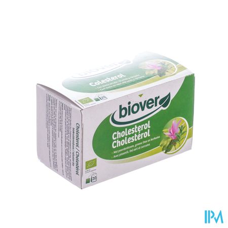 Biover Biokruideninfusie Cholesterol Zakje 20