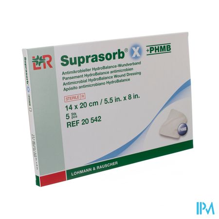 Suprasorb X Verb Phmb Ster 14x20cm 5 20542