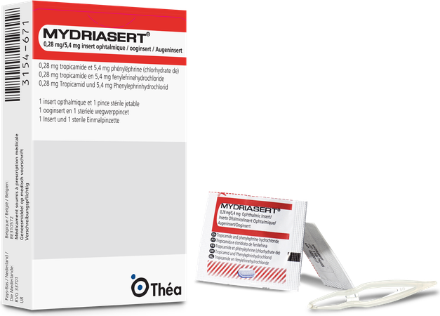Mydriasert 0,28mg/5,4mg 1 Ooginsert + 1 Pincet 3