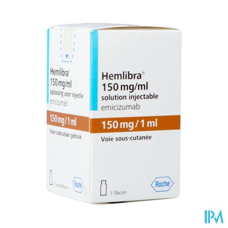 Hemlibra 150mg/1,0ml Sol Inj Fl Inj 1 +cnk 4125928