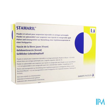 Stamaril Fl 10 + 10 Voorgev.spuit + 2x10 Afz Nld