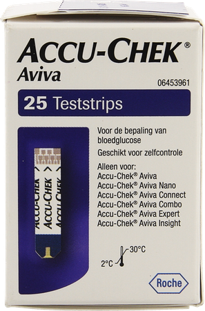 Accu Chek Aviva Teststroken 25 6453961016 5