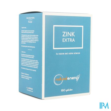 Zink Extra Caps 180 Natural Energy Labophar