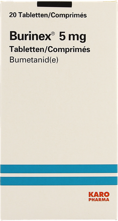 Burinex Comp 20 X 5mg 3