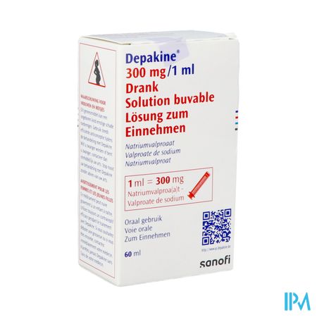 Depakine Sol Buv 1x60ml 300mg/1ml