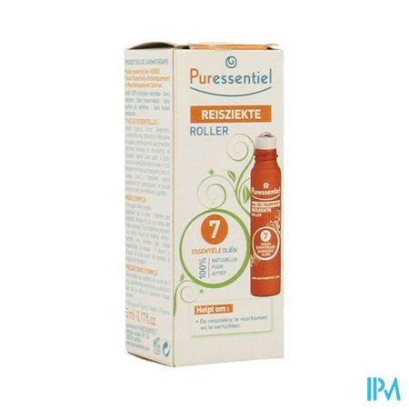 Puressentiel Roller Reisziekte 7 Ess Olie 5ml