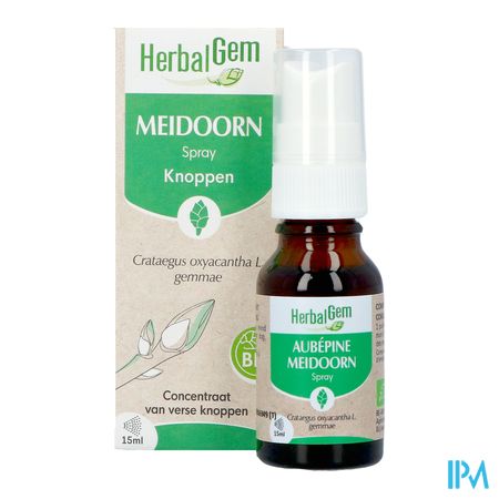 Herbalgem Meidoorn Bio Spray 15ml 3