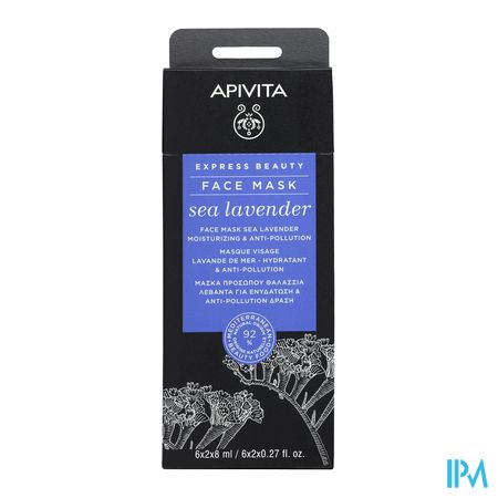 Apivita Express Beauty Masker Zeelavendel 1