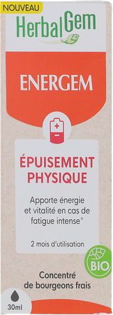 Herbalgem Energem Epuisement Physique Goutte 30ml 1