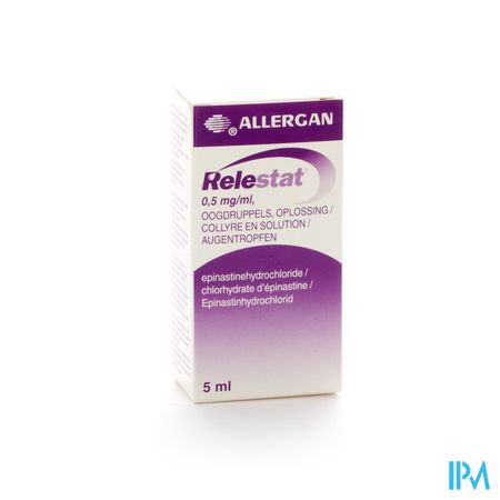 Relestat 0,5mg/ml Collyre - 5ml