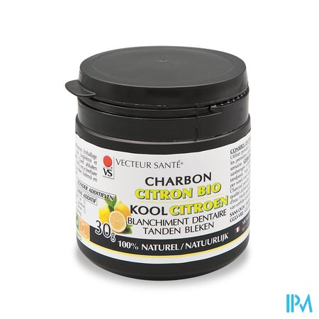 Vecteur Sante Poudre Charbon Citron 30g