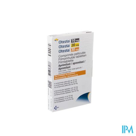 Otezla 10-20-30mg Filmomh Tabl 27 Startpakket