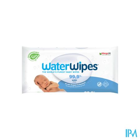 Waterwipes Lingettes Biodegradable 60