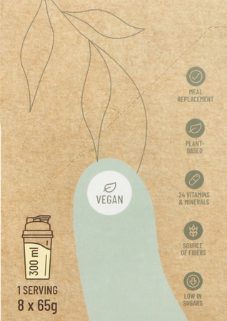 Hungr Banana Bread Shake 8x65g 6