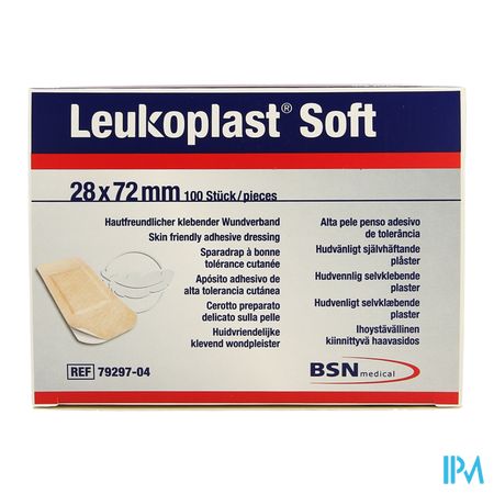 Leukoplast Soft 28x72mm 100 3