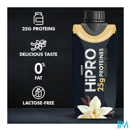 Danone Hipro Drink Uht 0% 330 Vanille 5
