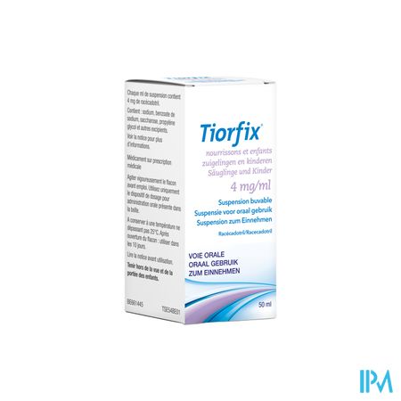 Tiorfix 4mg/ml Zuigeling/kind Orale Susp 50ml