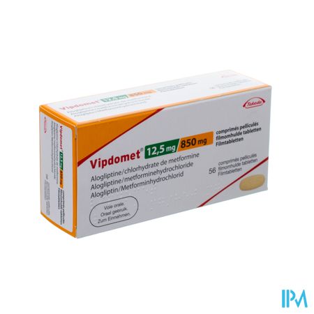 Vipdomet 12,50mg/ 850mg Omhulde Tabl 56