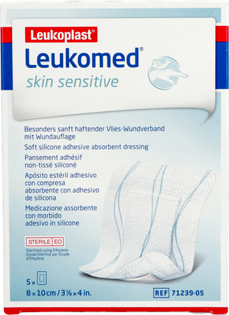 Leukomed Skin Sens. 8cmx10cm 5 6