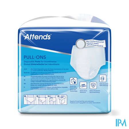 Attends Pull On 8 Slip Medium 1x16 1