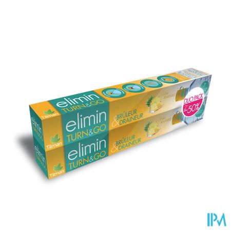 Elimin Turn&go Ananas Duo Pack Bouchons 2x7