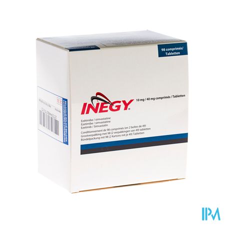 Inegy 10/40mg Comp 98 1