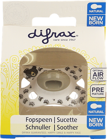 Difrax Fopspeen Natural Newborn Boy 8
