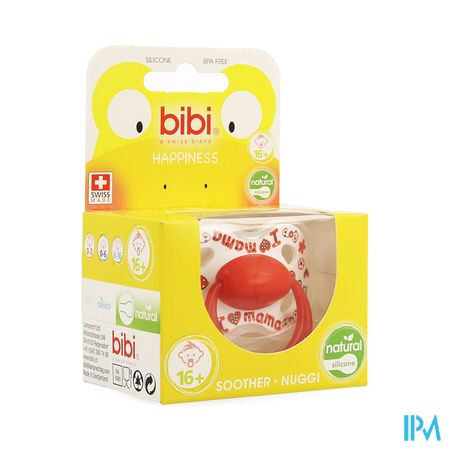 Bibi Sucette Hp Natural Love Mama/papa Best 6-16m