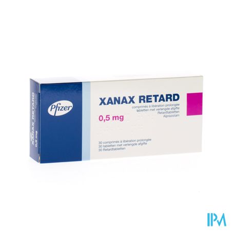 Xanax Retard 0,5mg Tabl 30