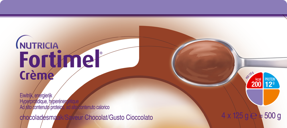 Fortimel Creme Chocolade 4x125g 3