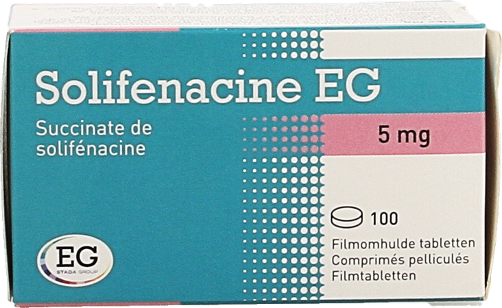 Solifenacine EG  5Mg Filmomh Tabl 100 Pvc/Alu 1