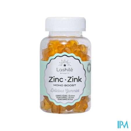 Lashile Beauty Zinc Mono Boost Gummies 60