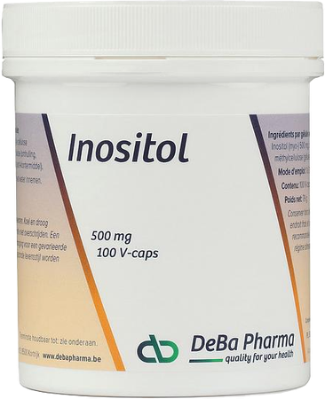 Inositol 500mg Caps 100 Deba 1