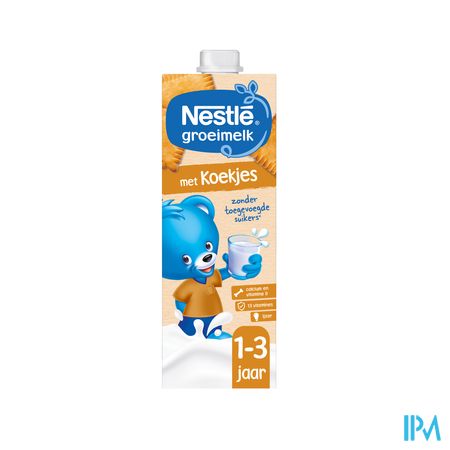 Nestle Groeimelk 1+ Koekjes Tetra 1l 2